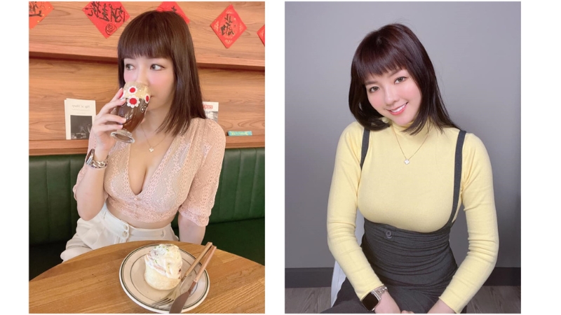 Molly翎熹日前被網友爆出有洗車謝票影片在社群平台上瘋傳。(圖／翻攝自Molly翎熹臉書)
