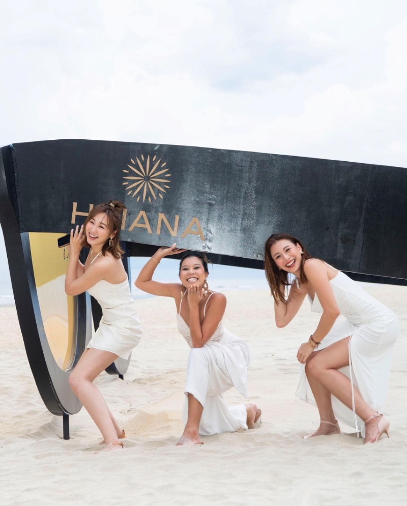 高海宁近日与一众好姐妹到马来西亚旅行。