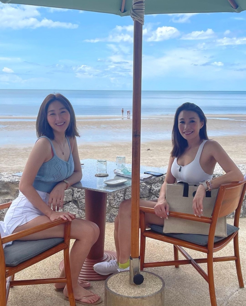 高海宁近日与一众好姐妹到马来西亚旅行。