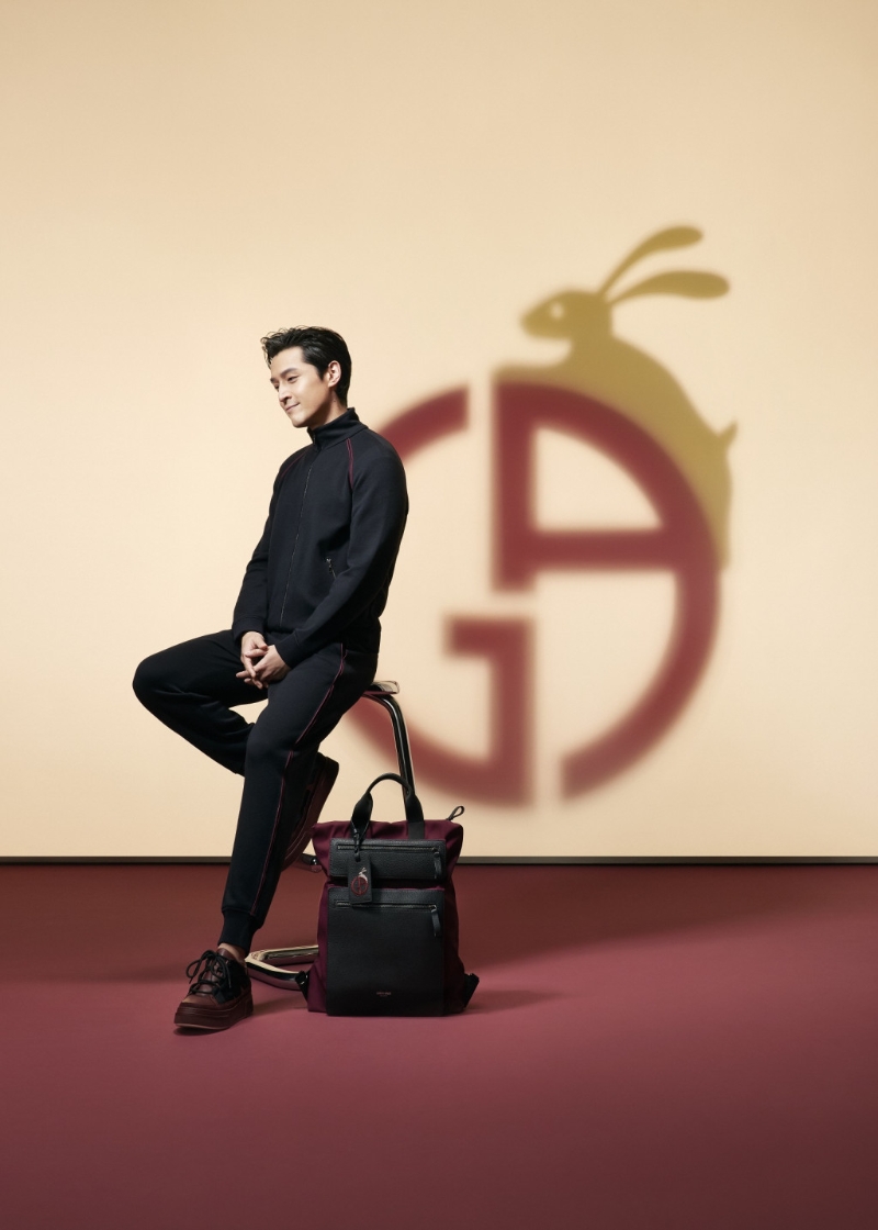 GIORGIO ARMANI全球形象代言人胡歌,演繹中國新年男裝系列。