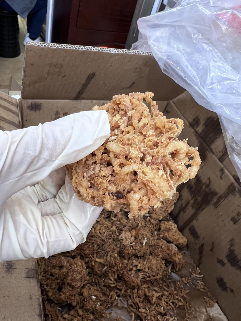 卓越食品餅店自製煎堆、芋蝦、蛋散等多款傳統賀年食品。 （圖片來源：卓越食品餅店FB）