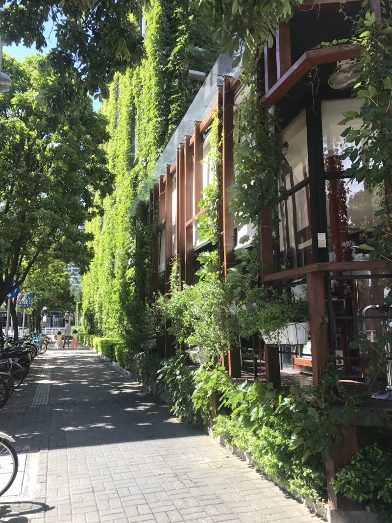 活化時保留了廠房建築(圖片來源:百度)