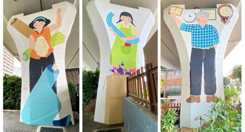 最近觀塘海濱一帶出現全新面貌。(圖片來源:發展局)