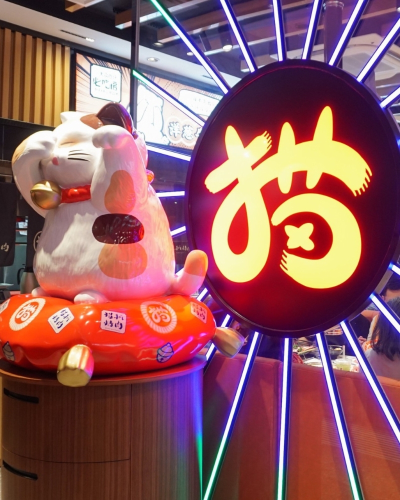 猫抓烤肉继先后于内地主要城市包括深圳及上海开设逾30多家分店,其后扩充至新加坡开店。