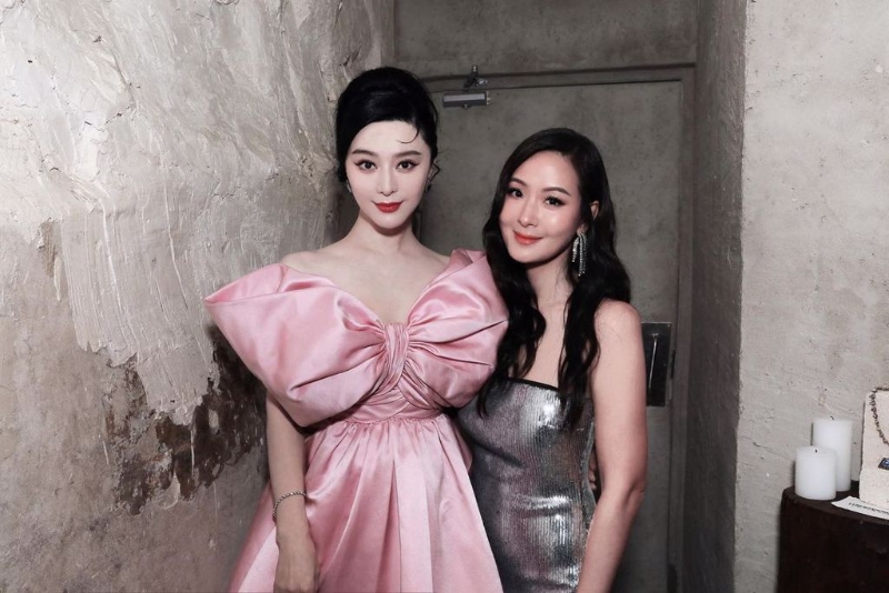 范冰冰与孙芸芸单独合照。 （图/范冰冰Instagram）
