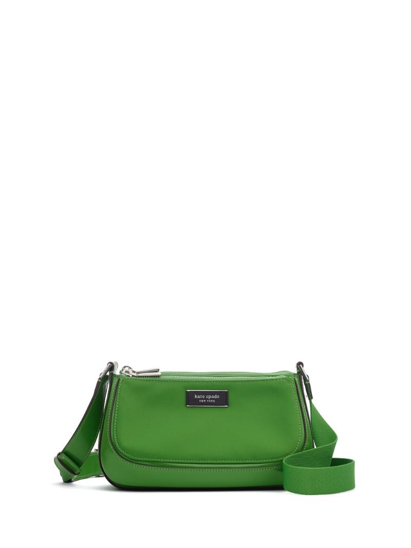 Sam Icon尼龙East-West中型号斜揹袋/$3,000/kate spade New York。