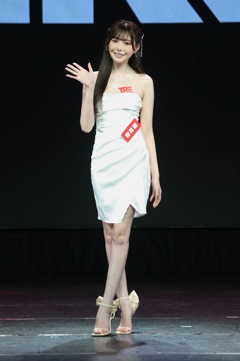 新有菜暌違3年第3次來台,直呼想念台灣。(杜宜諳攝)