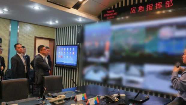 邓炳强率团参观深圳的大亚湾核电基地 邓炳强率团参观深圳的大亚湾核电基地
