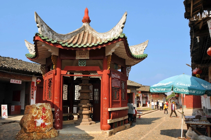 纪念胡妃的石塔