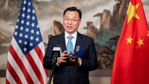 中国新任驻美大使谢锋向中美媒体发表讲话 中国新任驻美大使谢锋向中美媒体发表讲话