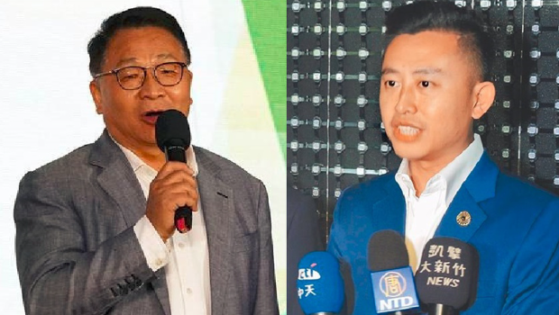 民进党立委陈欧珀(左)卷入im.B诈骗案 民进党立委陈欧珀(左)卷入im.B诈骗案
