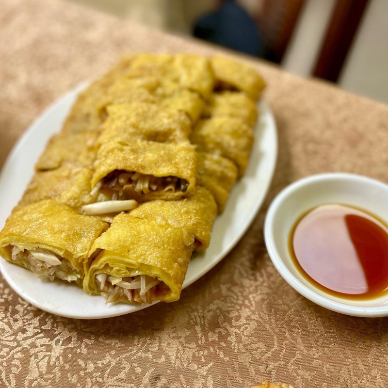 炸春段 炸春段
