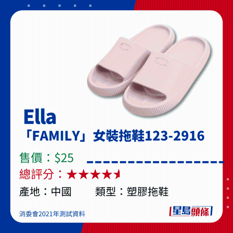 Ella「FAMILY」女装拖鞋123-2916 Ella「FAMILY」女装拖鞋123-2916