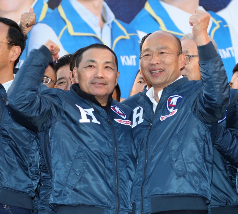 外界有传出，新北市长侯友宜搭配高雄市前市长韩国瑜挑战2024的声音。