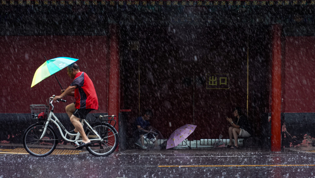 京津冀持续强降雨天气，北京部分地区或达大暴雨量级