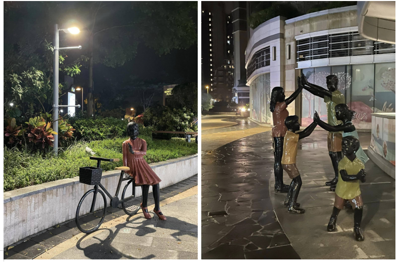 转角遇到惊悚雕塑,港人吓破胆 转角遇到惊悚雕塑,港人吓破胆