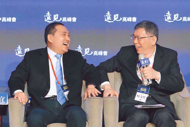 “蓝白合”逐渐成形,侯友宜(左)、柯文哲(右)可望进一步谈如何搭配合作。(中时资料照) “蓝白合”逐渐成形,侯友宜(左)、柯文哲(右)可望进一步谈如何搭配合作。(中时资料照)