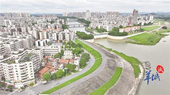 俯瞰三水河堤 俯瞰三水河堤