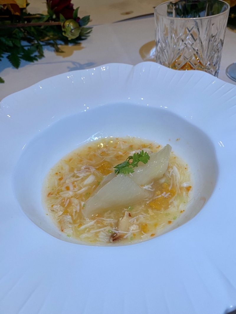 海胆蟹肉烩鳘肚 海胆蟹肉烩鳘肚