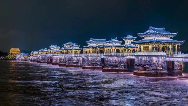 广济桥夜景 广济桥夜景