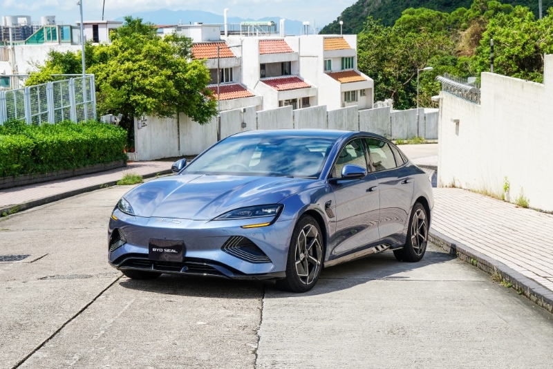 比亚迪海豹电动车 比亚迪海豹电动车