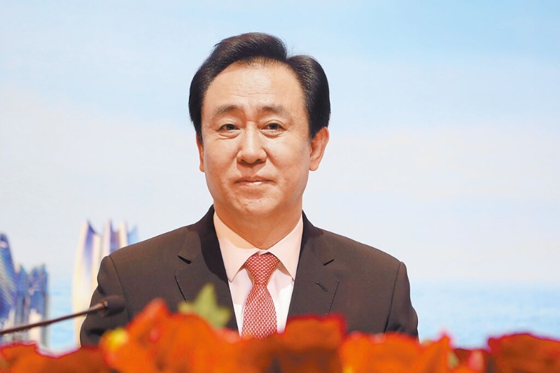 中国恒大创办人许家印于母校网上的校友资料已被清空,更有著名企业家批评他“钱进美国、债留中国”。(中新社) 中国恒大创办人许家印于母校网上的校友资料已被清空,更有著名企业家批评他“钱进美国、债留中国”。(中新社)