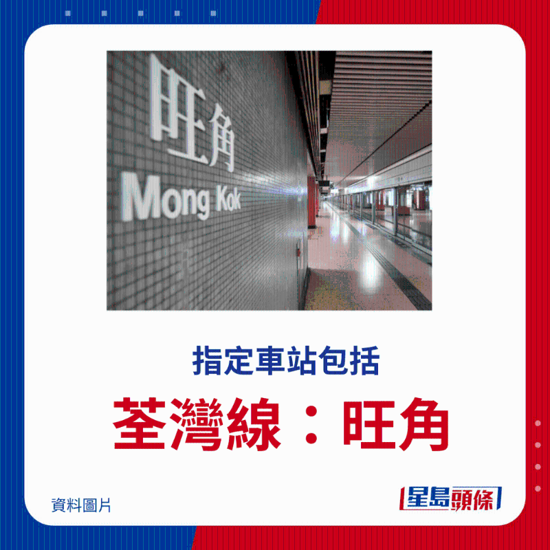 荃湾线：旺角