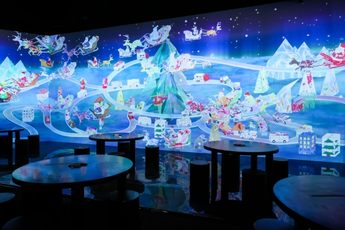 国际知名沉浸式展览teamLab推出冬季限定展览作品“Sketch Christmas” 国际知名沉浸式展览teamLab推出冬季限定展览作品“Sketch Christmas”