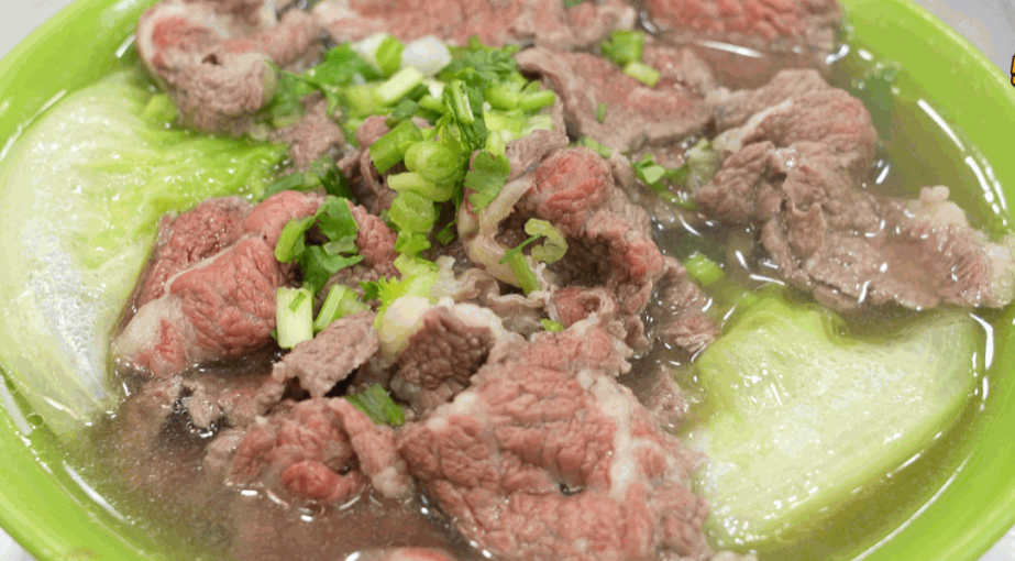 叫价$250的牛肉米粉。 叫价$250的牛肉米粉。