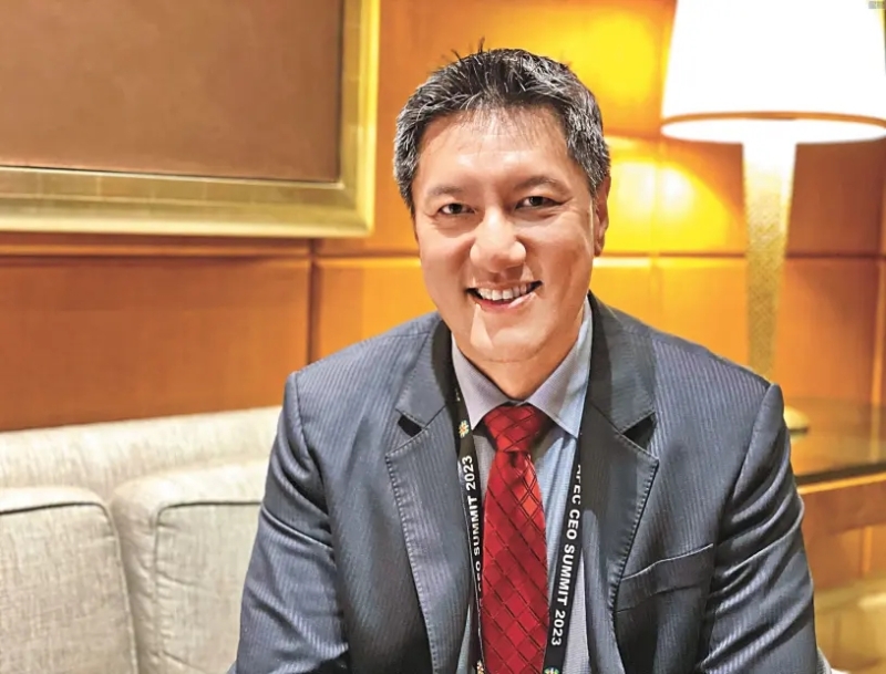 加州大学校董选拔委员会委员马振翼。 加州大学校董选拔委员会委员马振翼。