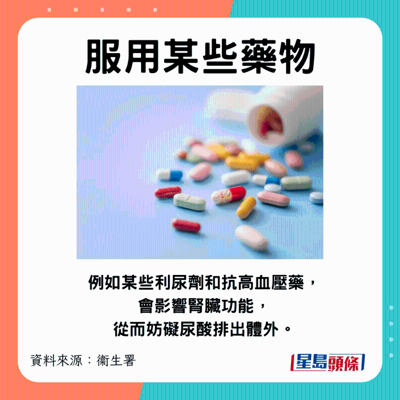 服用某些药物 服用某些药物
