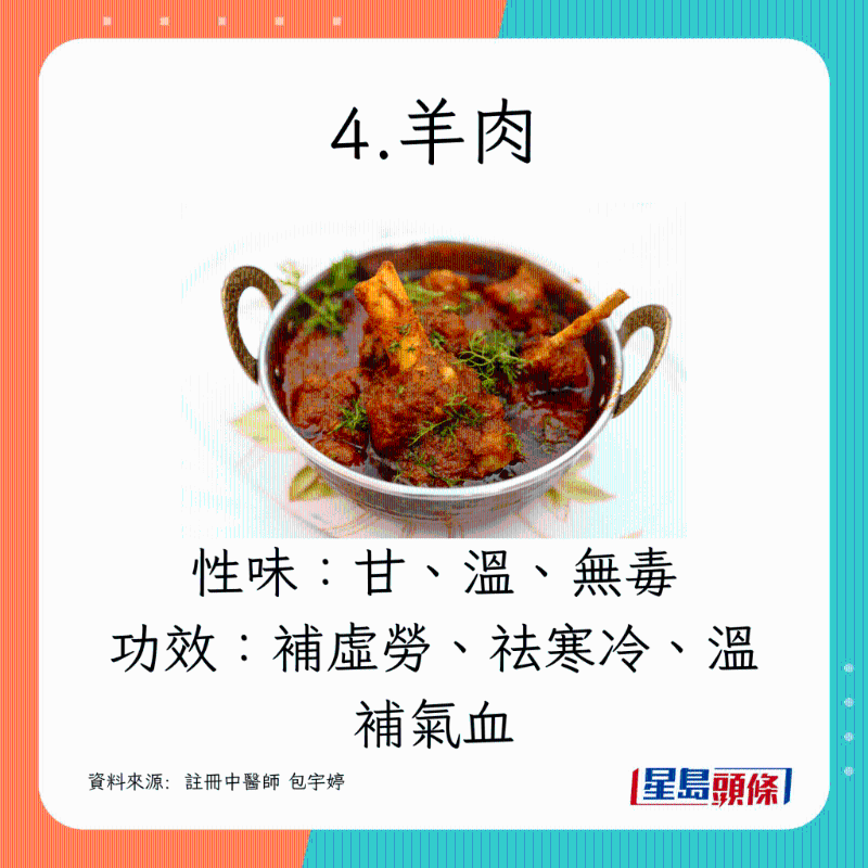 4.羊肉 4.羊肉