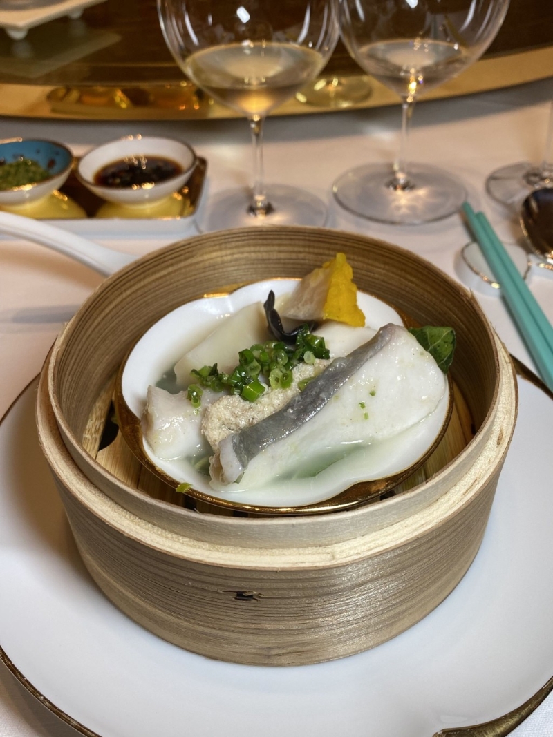 云耳无花果叶笋尖蒸本湾海鲜 云耳无花果叶笋尖蒸本湾海鲜