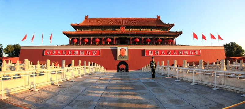 天安门城楼是中国的标志性建筑