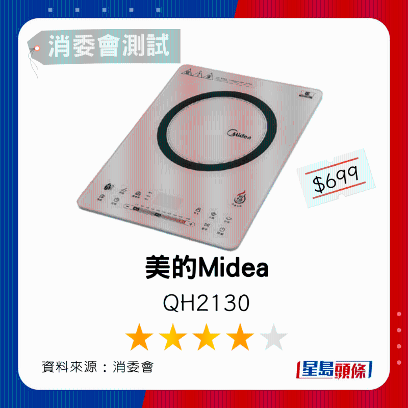 美的Midea (型号:QH2130 ) 美的Midea (型号:QH2130 )