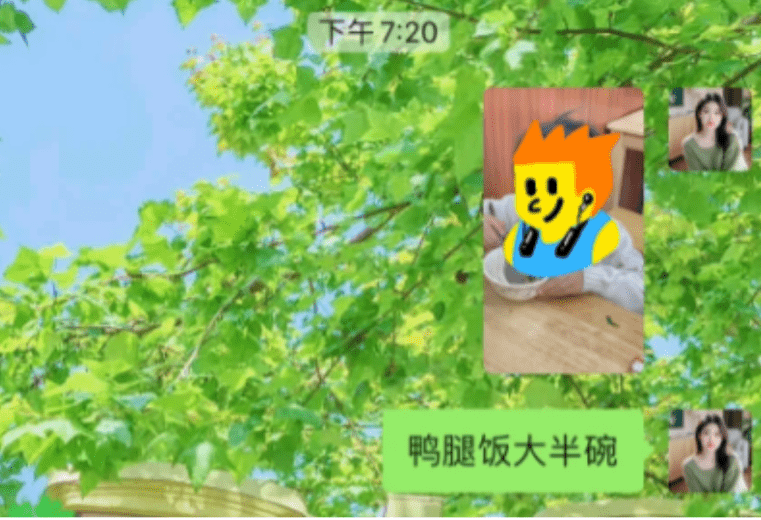 她给丈夫发了一张,孩子吃饭的照片,“丈夫”立即回复了她,要求帮他付款。 她给丈夫发了一张,孩子吃饭的照片,“丈夫”立即回复了她,要求帮他付款。