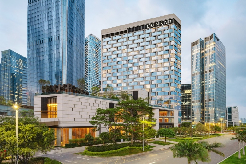 3. 深圳康莱德酒店(2023年6月开业) 3. 深圳康莱德酒店(2023年6月开业)
