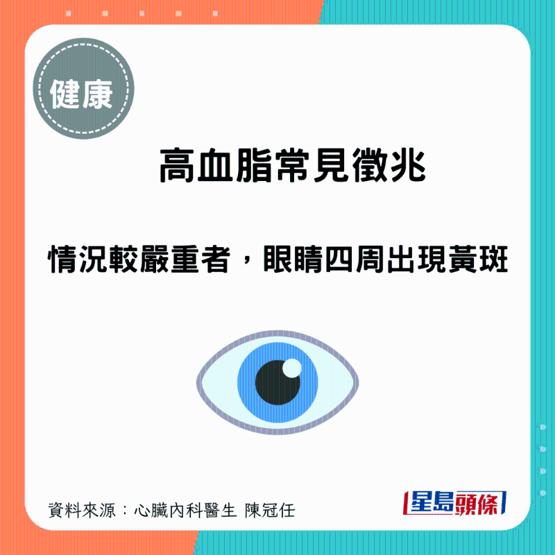 高血脂常见征兆 高血脂常见征兆