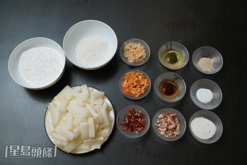 简易版瑶柱腊味萝卜糕的材料简单。 简易版瑶柱腊味萝卜糕的材料简单。