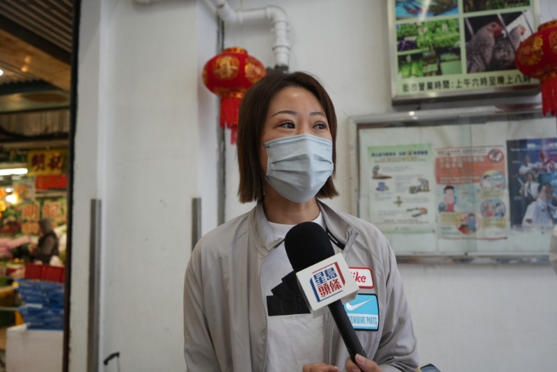 市民王小姐共购买约3至4000元的食材。
