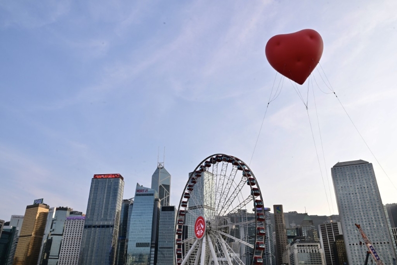 中环海滨长廊。
