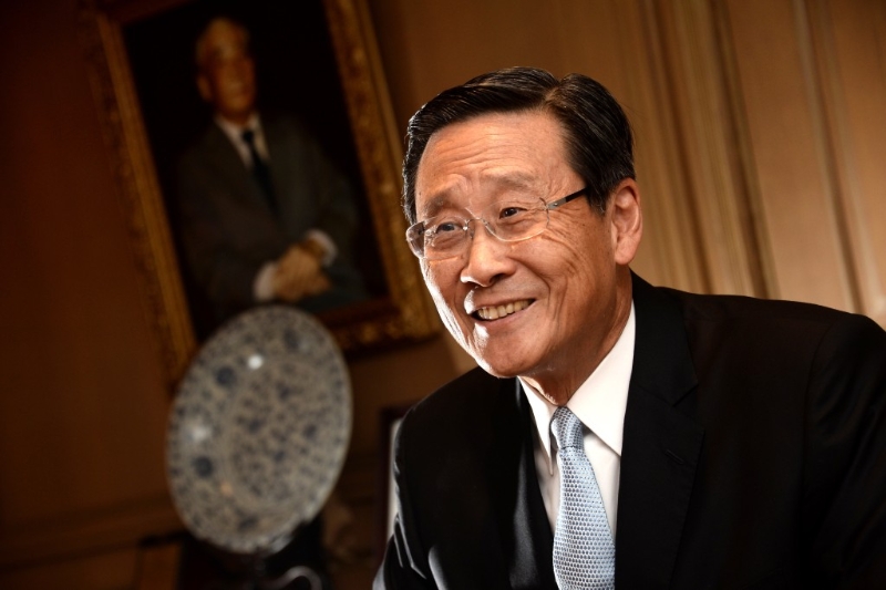 九仓前主席吴光正，以137亿美元排名第5。
