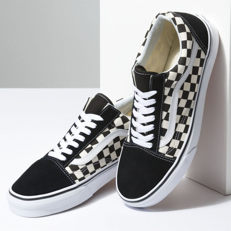 Vans皮革拼帆布Old Skool $599。 Vans皮革拼帆布Old Skool $599。