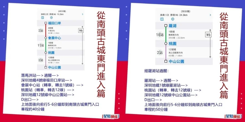 深圳南头古城交通 深圳南头古城交通