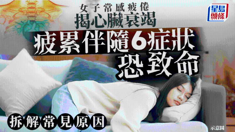 女子常感疲倦揭心脏衰竭 女子常感疲倦揭心脏衰竭