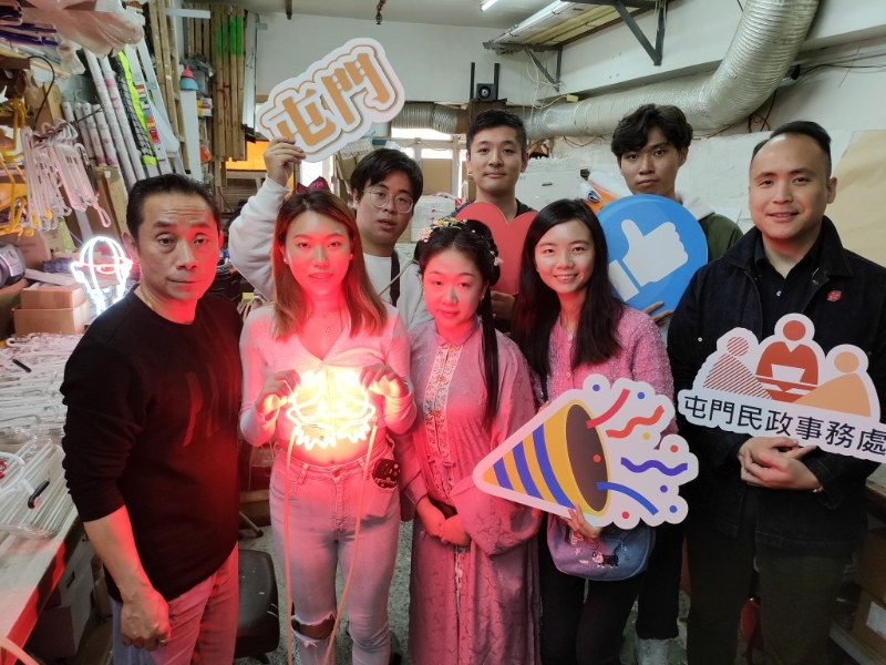 向年青人推广及传承霓虹传统工艺