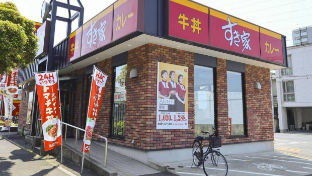 日本SUKIYA牛肉饭加价三成