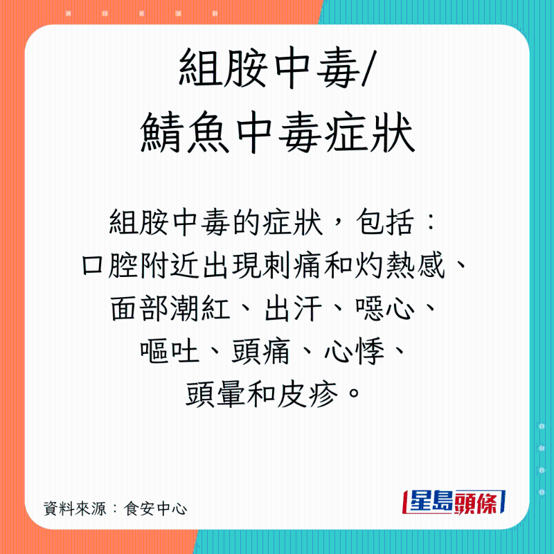 组胺中毒会致命?4 组胺中毒会致命?4