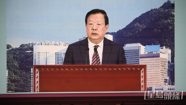 全民国家安全教育日开幕典礼,夏宝龙任主礼嘉宾及发表主旨致辞。 (陈浩元摄) 全民国家安全教育日开幕典礼,夏宝龙任主礼嘉宾及发表主旨致辞。 (陈浩元摄)