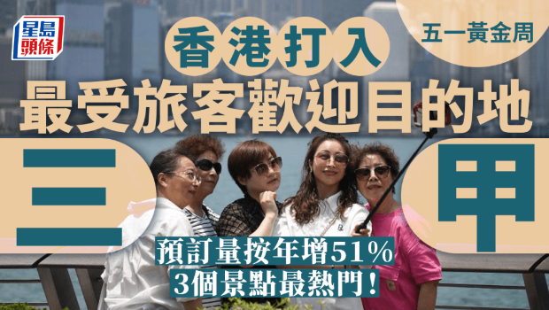 香港打入最受国际旅客欢迎目的地三甲，3大景点五一最热门